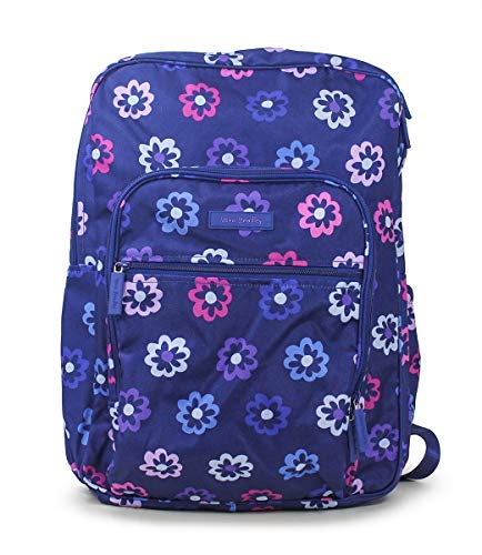 Vera Bradley Ellie Flowers Lighten Up Large Campus Backpack