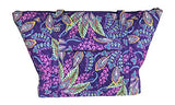 Vera Bradley Miller Travel Tote Bag, Batik Leaves