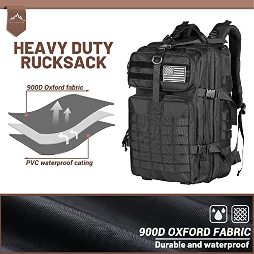  REEBOW GEAR Military Tactical Backpack Large Army 3 Day Assault  Pack Molle Bag Boys Backpacks for School Army Green : Sports & Outdoors