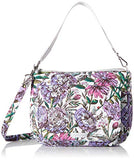 Vera Bradley Carson Shoulder Bag, Signature Cotton, Lavender Meadow