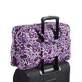 Vera Bradley Women's Iconic Weekender Travel Bag-Signature, Lilac Paisley