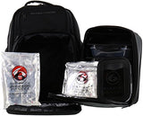 6 Pack Fitness Expedition 500 Backpack - Black Stealth Meal Management Bag