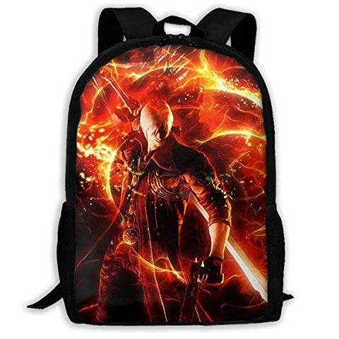 Devil Hunter 5 Backpack Unisex Suitable For People Of All Ages (HD 3D Print)