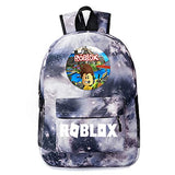 Roblox Game Backpack Red/Yellow/Grey/Purple/Green Versatile Kids Shoulder Bag