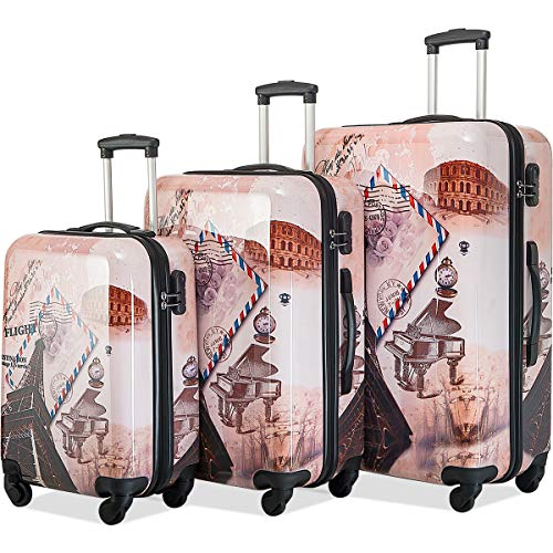 Shop Flieks Graphic Print Luggage Set 3 Piece – Luggage Factory