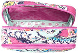 Vera Bradley Iconic Large Blush & Brush Case-Signature, wildflower paisley