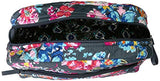 Vera Bradley Iconic Large Cosmetic, Signature Cotton, pretty Posies