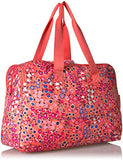 Vera Bradley Women'S Lighten Up Weekender Travel Bag, Coral Meadow