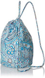 Vera Bradley Iconic Ditty Bag, Signature Cotton, Daisy Dot Paisley