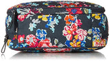 Vera Bradley Iconic Large Blush & Brush Case, Signature Cotton, Pretty Posies