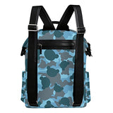 Colourlife Camouflage Head Stylish Casual Shoulder Backpacks Laptop School Bags Travel Multipurpose