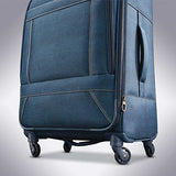 American Tourister Checked-Medium, Blue Denim