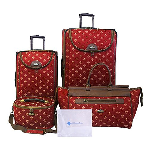 Shop American Flyer Clair 5-Piece Luggage Set – Luggage Factory