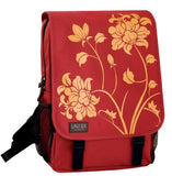 Laurex Medium Laptop Daily Backpack - Red Blossom. Red. One Size.