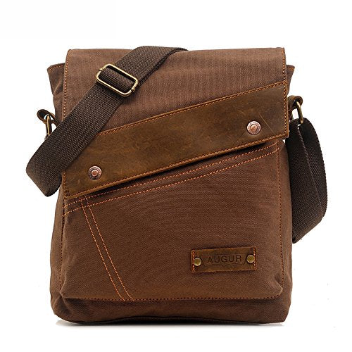 Shop AUGUR Vintage Messenger Bag Ipad Bag Ret – Luggage Factory