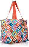 Vera Bradley Lighten Up Drawstring Family Tote, Microfiber, Hacienda Diamonds + 1.50 Power