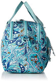 Vera Bradley Lighten Up Compact Weekender, Polyester, Daisy Paisley