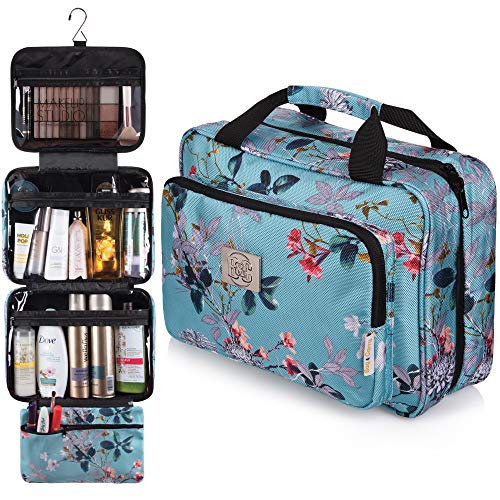 Large Hanging Travel Cosmetic Bag For Women - Travel Toiletry And ...