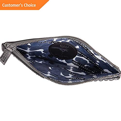 Sandover Lodis Saratoga Credit Card Case with Zipper Pocket Womens Wallet NEW | Model LGGG - 5338 |