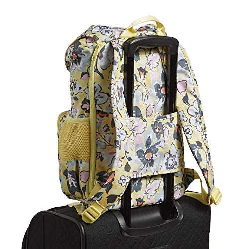 Vera Bradley womens Recycled Lighten Up Reactive Daytripper Backpack  Bookbag, Sunny Garden, One Size US