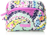 Vera Bradley Iconic Medium Cosmetic, Wildflower Paisley