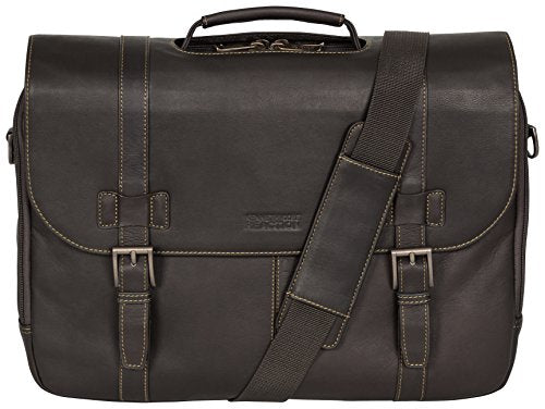 Kenneth cole reaction colombian leather hotsell flapover laptop bag