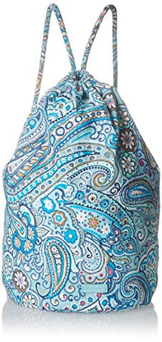 Vera Bradley Iconic Ditty Bag, Signature Cotton, Daisy Dot Paisley