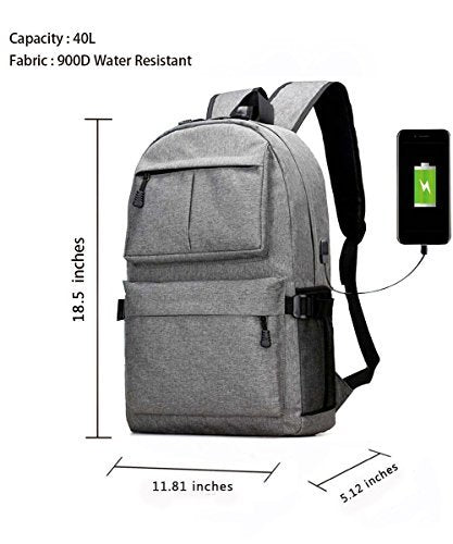 Louis Will Laptop Backpack, Waterproof Slim Business Casual