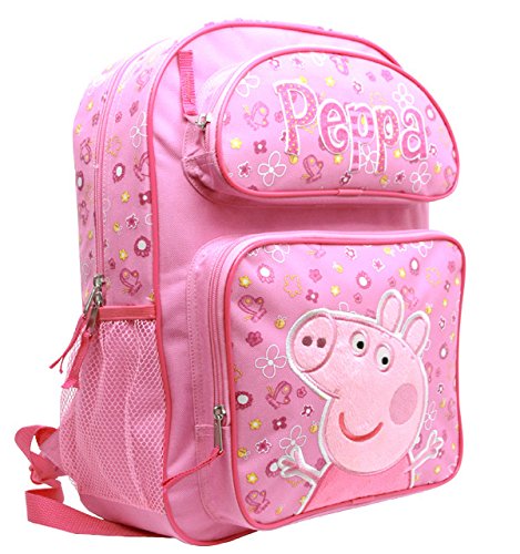 Peppa Pig 30393105 15 in. Backpack with Plain Front