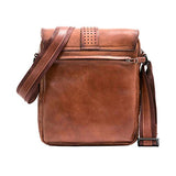 VÉLEZ 20238 Men Genuine Leather Crossbody Bag | Bandolera De Cuero Honey