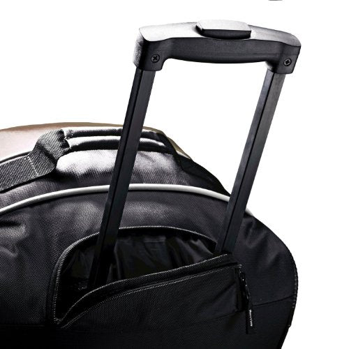 Samsonite Drop Bottom Wheeled Duffel 32, Black/Grey, One Size