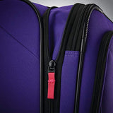 American Tourister Checked-Medium, Fearless Purple