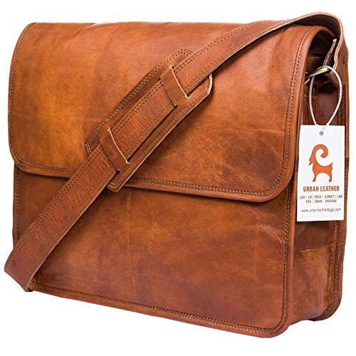 Urban Leather Messenger Bags for Men - Laptop Shoulder Satchel