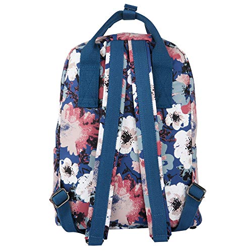 Shop Violet Mist College Floral Backpack Bag – Luggage Factory