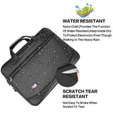 Briefcase for 17 Inch Laptop, Business Travel Bag, Expandable Large Hybrid Shoulder Bag, Water