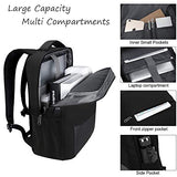 Laptop Backpack, Travel Computer Bag with USB Charging Port, Sunglass Bandage and Water