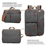 CoolBELL Convertible Backpack Messenger Bag Shoulder Bag Laptop Case Handbag Business Briefcase