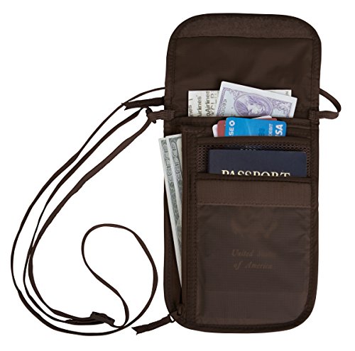 Neck Wallet - Neck Pouch - Hidden Travel Wallet - Miles Kimball