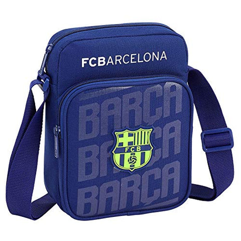 FC Barcelona 2018 Messenger Bag, 22 cm, Blue (Azul)