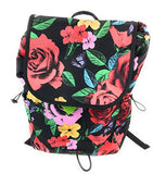 Vera Bradley Lighten Up Drawstring Backpack Havana Rose