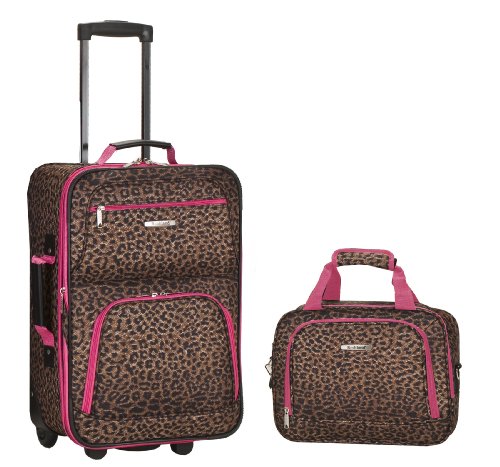 Rockland 2025 pink luggage