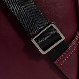 Cloe Uomo Laptop Backpack in Burgundy Red Color