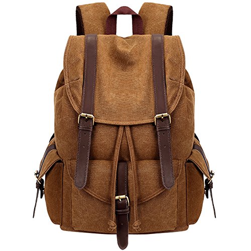 Canvas Backpack Casual Canvas Travel Backpack Men's School