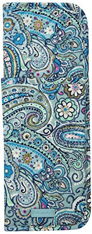 Vera Bradley womens Iconic Curling & Flat Iron Cover, Signature Cotton, Daisy Dot Paisley, One Size