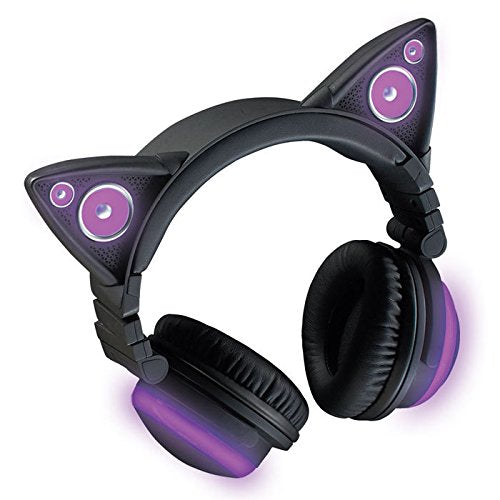 Wireless Cat Ear Headphones (Color Changing)