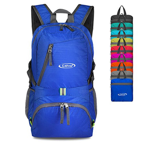 G4Free Lightweight Packable Hiking Backpack 35/40L Travel Camping Dayp –  Warehouse Bargains