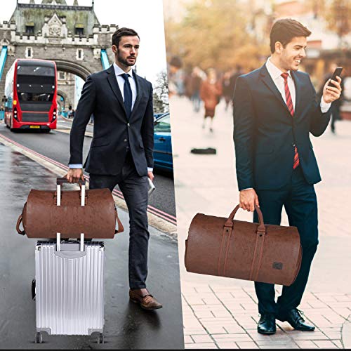 Convertible Men's Suit Garment Bag Carry On Travel Luggage Gym Sports  Duffel Bag