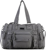 Scarleton Soft Barrel Shoulder Bag H148524 - Ash