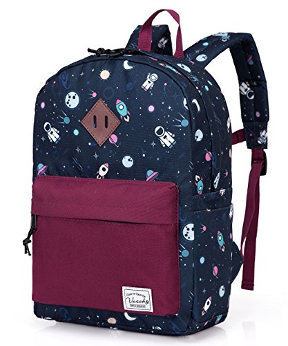 School Bag Toddler Backpack for Kids Purple Girls Daycare