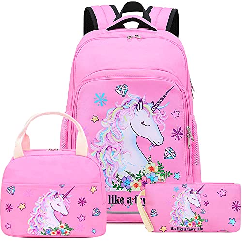 Lunch Box for Girls and Boys Toddler Insulated Lunch Bag (Unicorn3) 